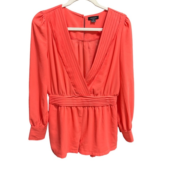Necessary Clothing Romper shorts jumper coral size medium - Picture 1 of 2
